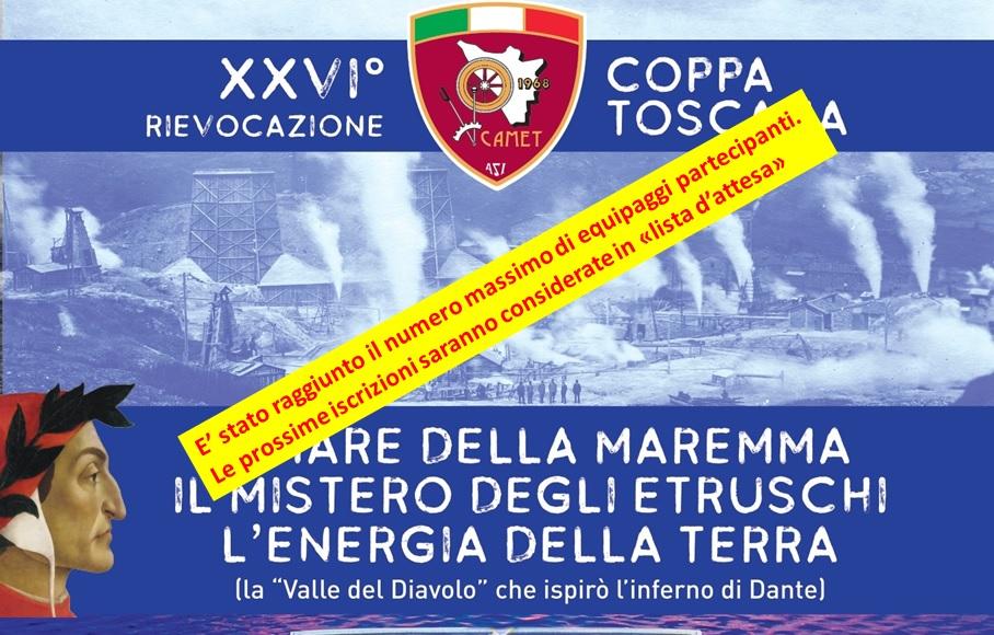 28-30 aprile 2023 - XXVI edizione della Rievocazione della Coppa Toscana - XVII edizione del Trofeo Alessandro Ercoli