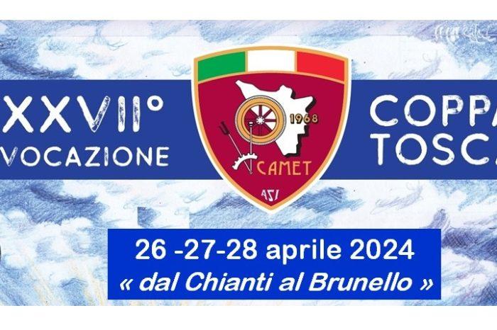 XXVII Rievocazione della Coppa Toscana - 26-28 Aprile 2024 - "dal Chianti al Brunello"