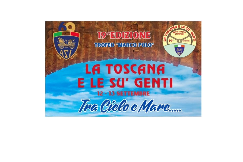 12-13 Settembre 2026 - “19ma edizione de "La Toscana e le su’ Genti”